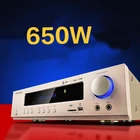KYYSLB 650 Вт 220 В AK-558 Bluetooth усилитель 5,1 каналов домашний кинотеатр Ktv высокой мощности AV цифровой Hifi усилитель сабвуфера SD USB