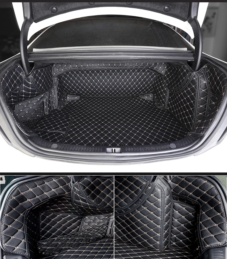 

fiber leather car trunk mat for mercedes benz e200 e300 e320 e400 2009-2019 2018 2017 2016 2015 2014 2013 w212 w213