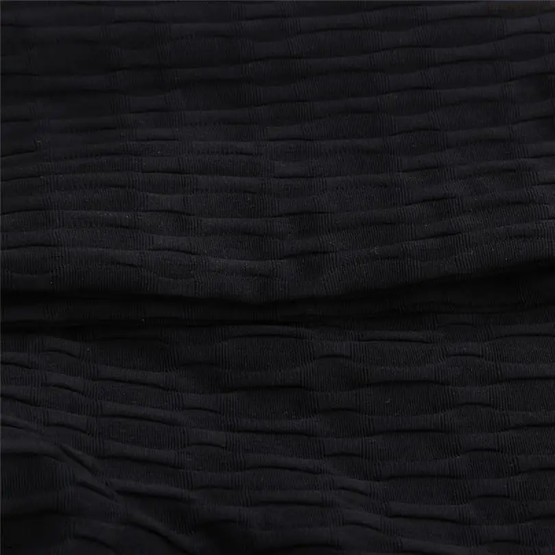 Женские штаны однотонные высокая талия тренировки целлюлита текстура леггинсы