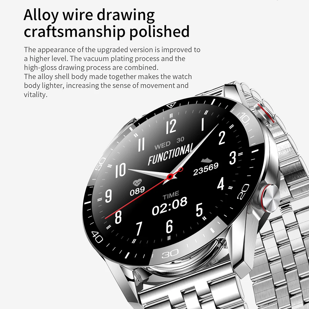 lemfo ecg smart watch support bluetooth call 2021 smartwatch men ip68 waterproof fitness bracelet clock for android free global shipping