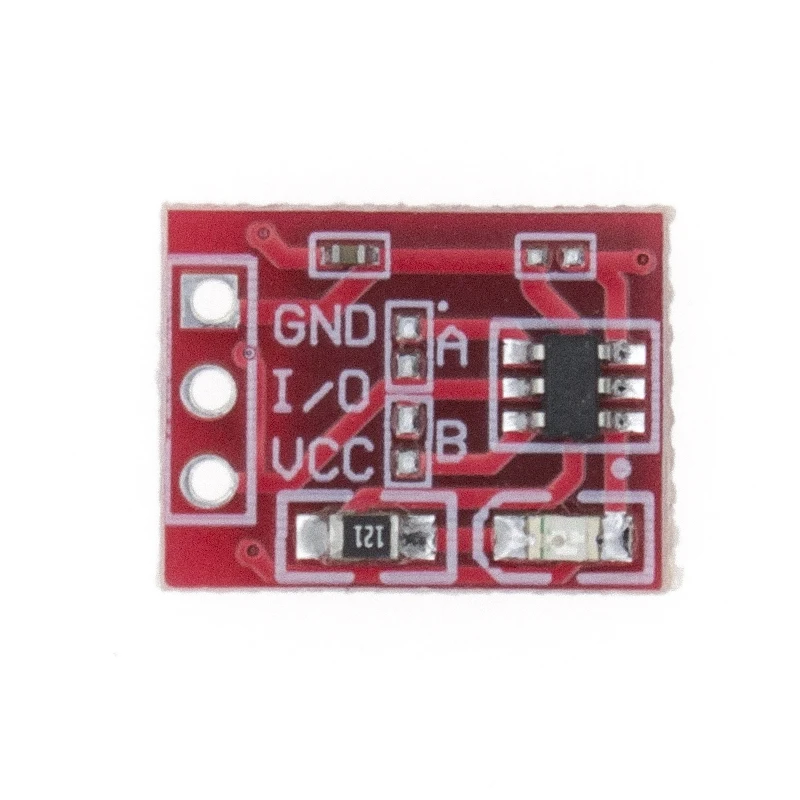 Сенсорный модуль переключателя TTP223 100 шт. сенсорная кнопка самоблокирующиеся/без