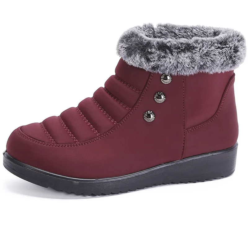 

Women Boots Fashion Casual Hot Sale Women's Winter Boots High Quality Shoe For Woman Ankle Female Shoes Plus Size