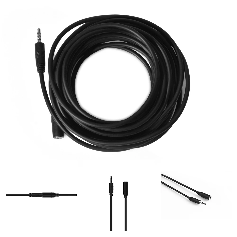 

High Accuracy Extension Cable Durable Professional Connect Line Temperature Sensor Office Portable Home 5M For Sonoff DS18B20