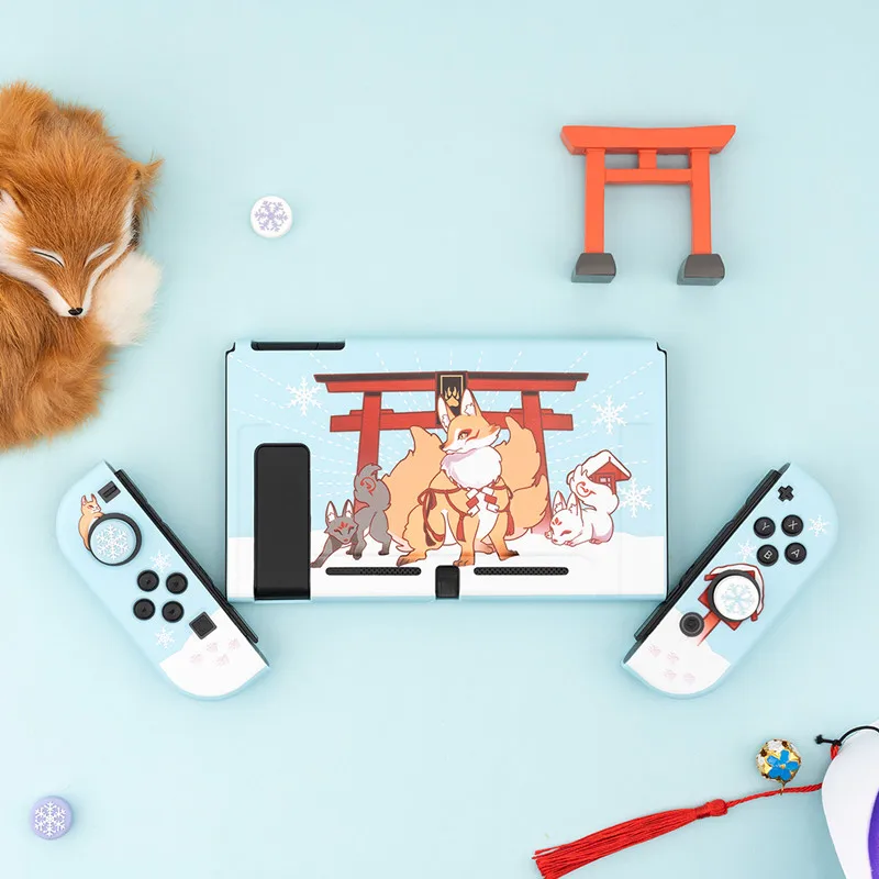 Geekshare Nintendo переключатель чехол Kawaii демон и узором в виде мультяшной лисы с фея