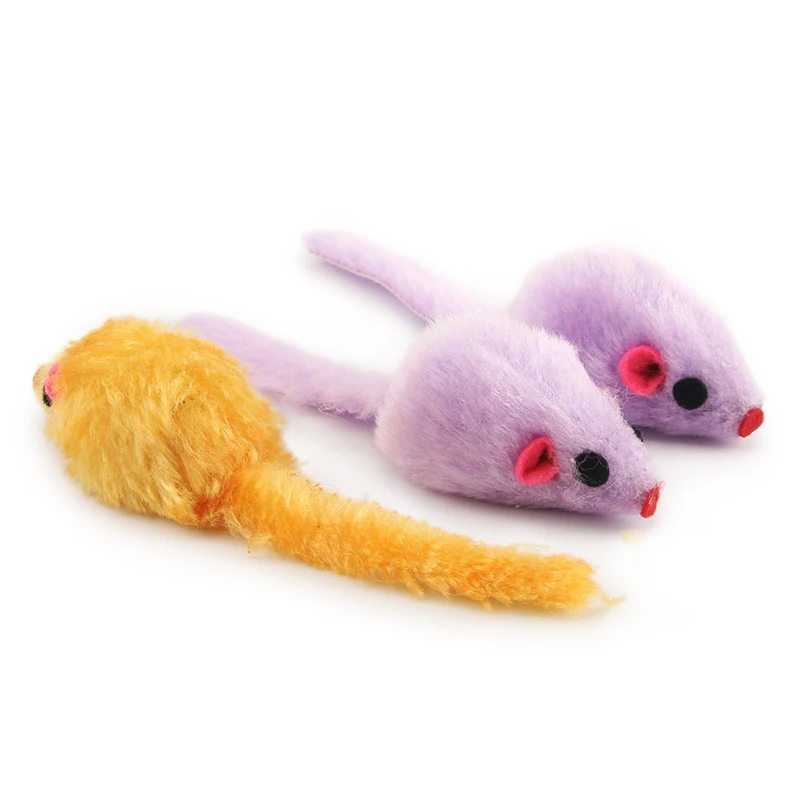 10 шт./Лот игрушки для домашних животных мыши животные кошки помогающая забавная