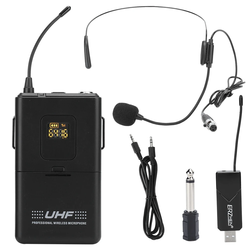 UHF Система U-сегментный FM громкоговоритель один для одного микрофона с U-образным