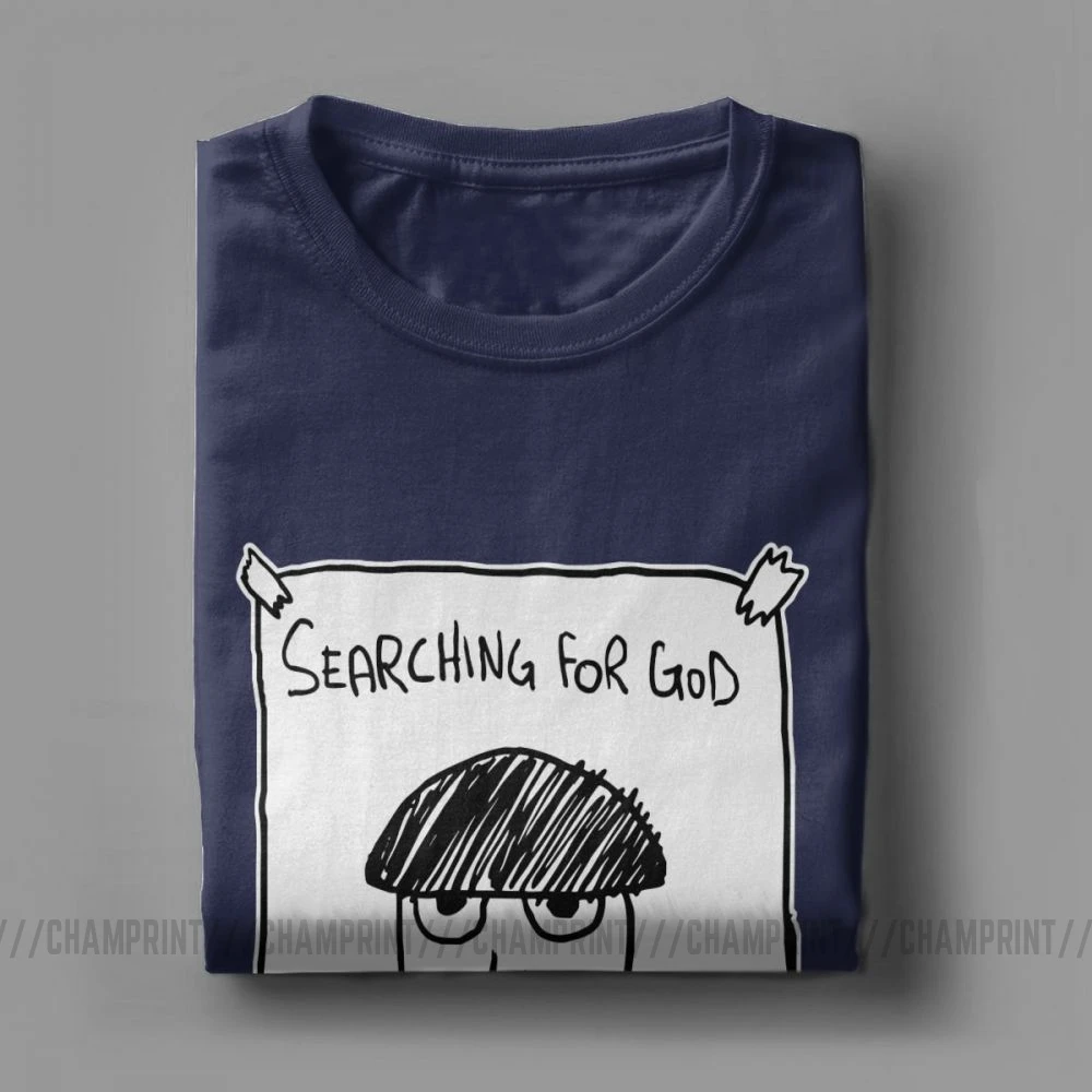 Мужская футболка с круглым вырезом из натурального хлопка | одежда