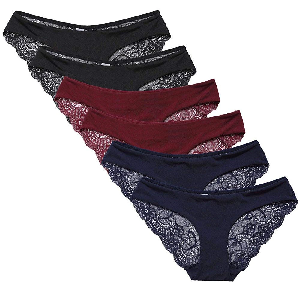 Женское нижнее белье Charmleaks из хлопка с прозрачной дышащей сеткой|Женские