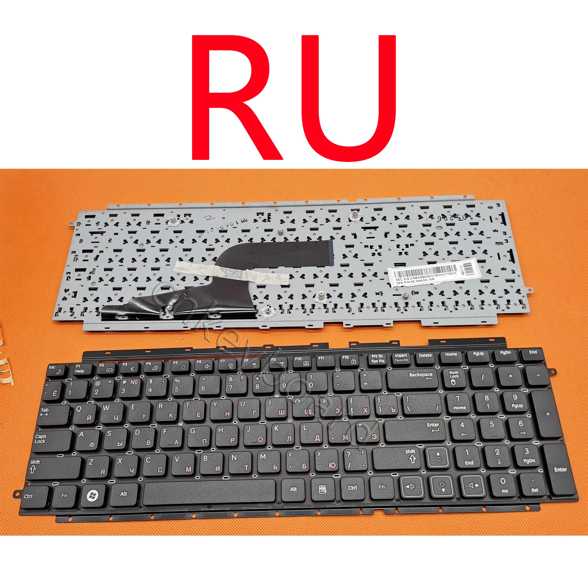 Русская клавиатура для ноутбука Samsung NP RC710 RC711 CNBA5902921 9z. N6asn без рамки | Компьютеры и