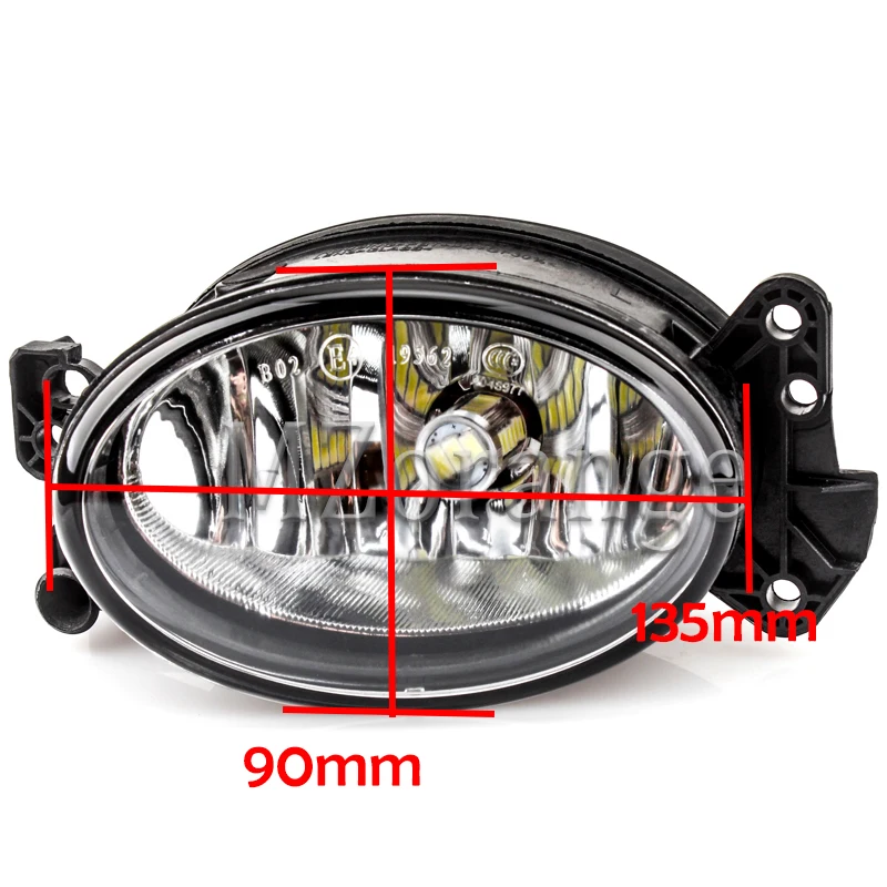 2 шт. передние противотуманные фары для Mercedes-Benz W204 2002-2009 C230 C300 C350 W211 E320 E350 W164 |