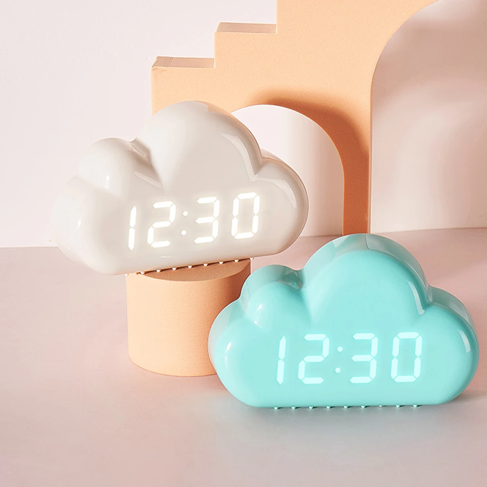 

Необычный дизайн, Двухцветные светодиодные лампы, Usb-часы с аккумулятором, цифровой стол