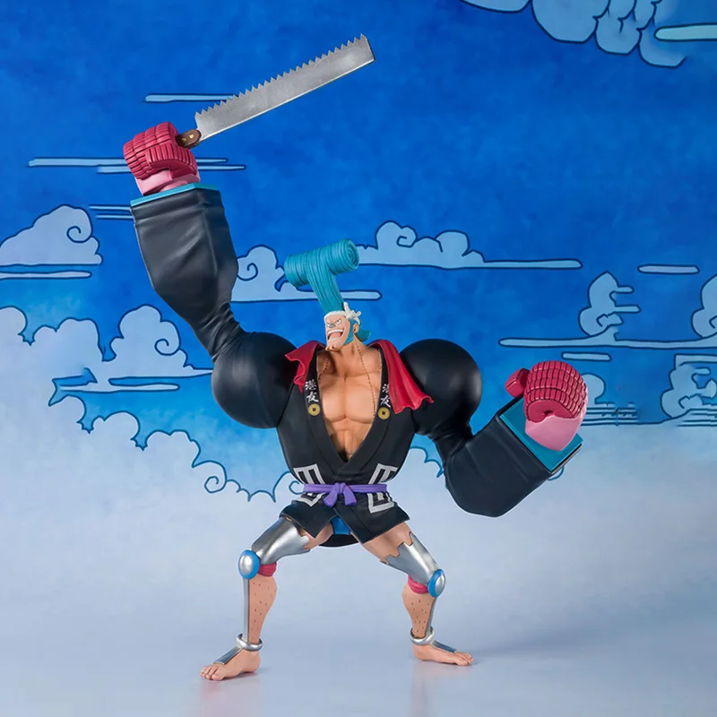 

Bandai In Stock Figuarts Zero One Piece Anime Figure New World Wano Country Franky 22Cm Pvc Action Figure Collection Series Toys