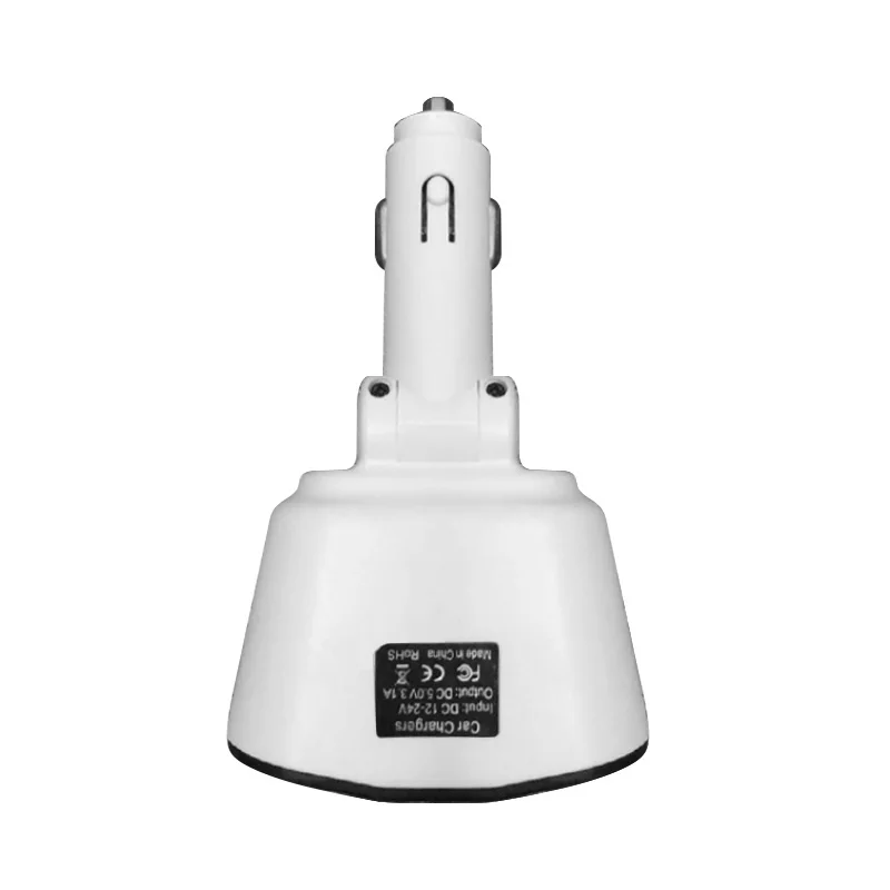 Автомобильный двойной разветвитель гнезда прикуривателя с двойным usb-портом 12 В