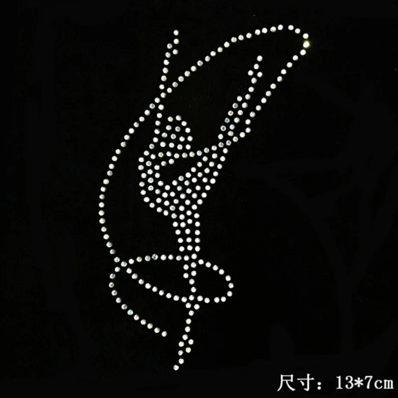 

Dance girl patch sticker iron on rhinestone motifs hot fix rhinestone transfer motifs patches for shirt bag
