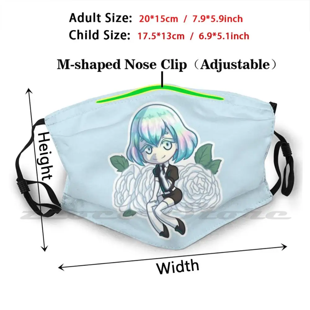 Маска с фильтром Pm2.5 со стразами моющаяся под заказ | Красота и здоровье