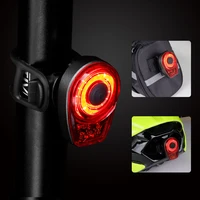 cob led bike rear light taillight bicycle lamp usb rechargeable round cycling safety light bycicle bicycle accessories equipment