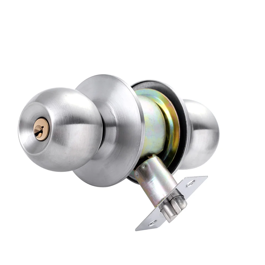 1 шт. дверной замок для комнаты прочный с ручкой практичный Сферический спальни |