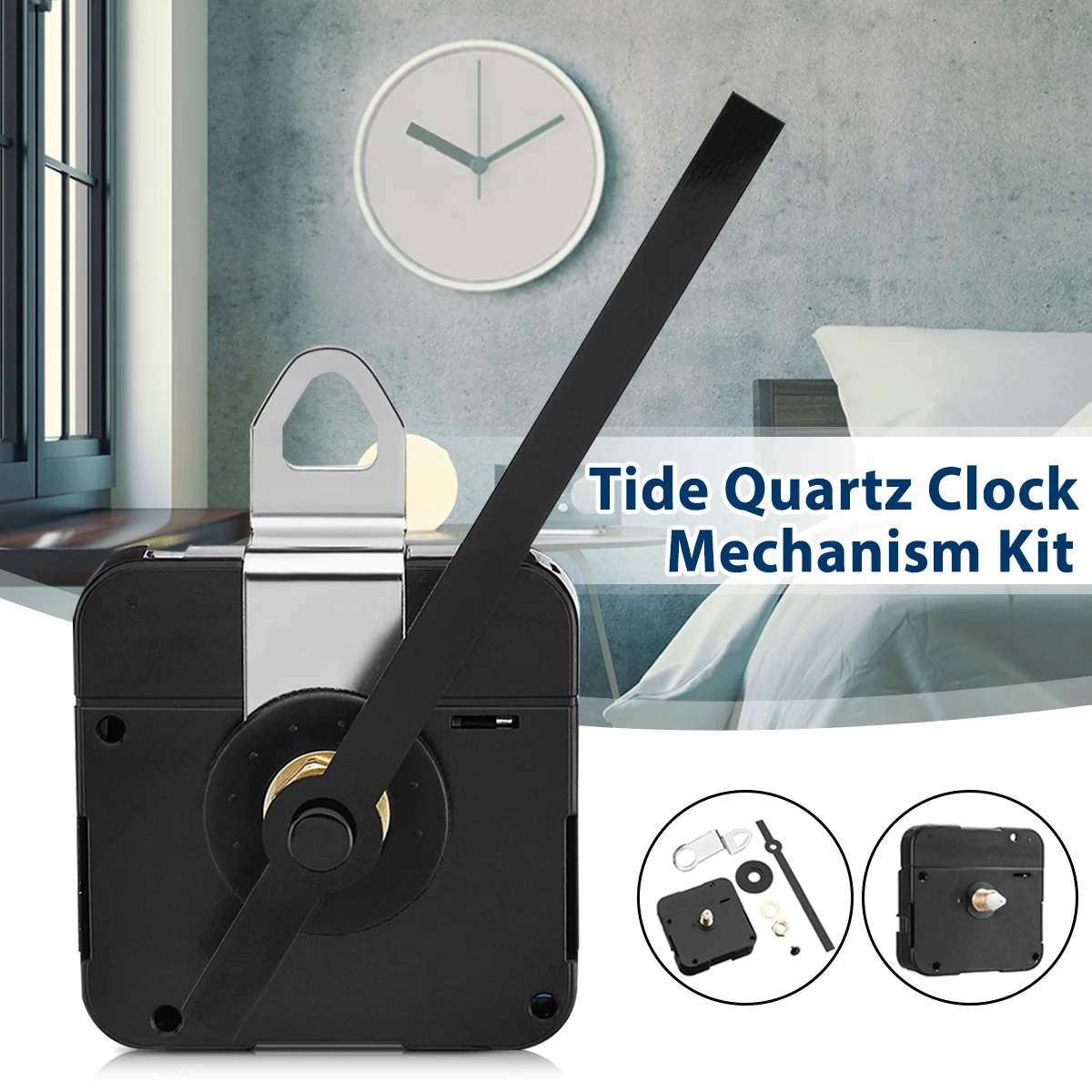 Часы с кварцевым управлением для Tide механизм двигателя 115 мм Классические
