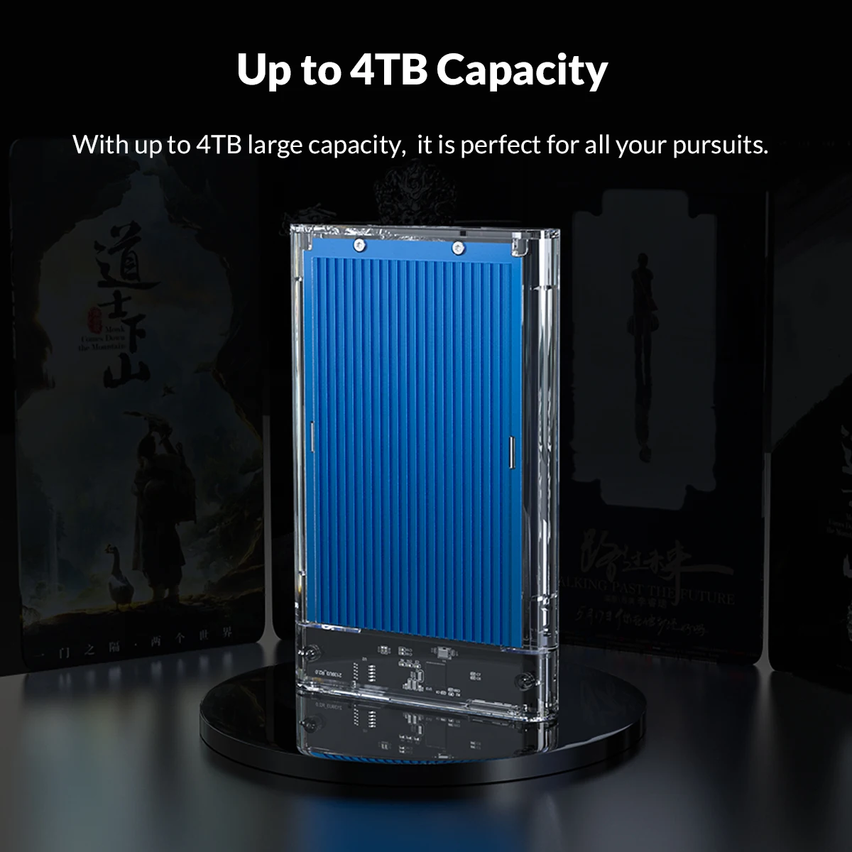 ORICO корпус для жесткого диска SATA на USB 3,0 чехол для жесткого диска бесплатно для 7/9, 5 мм 2,5 дюйма Sata SSD до 4 ТБ коробка для жесткого диска Внешний чехол для жесткого диска