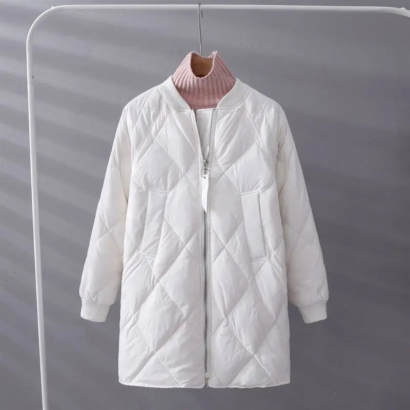 Women's Cotton Padded Coat Parkas Down Winter Jacket Long Thick Warm Coats Puffer Outerwear Jackets 2022 Spring Autumn Winter