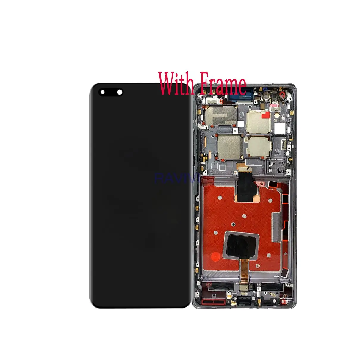 Pantalla LCD AMOLED de 6,76 pulgadas para Huawei Mate 40 Pro, montaje de digitalizador probado, NOH-AL00 de repuesto NX9 AN00-3