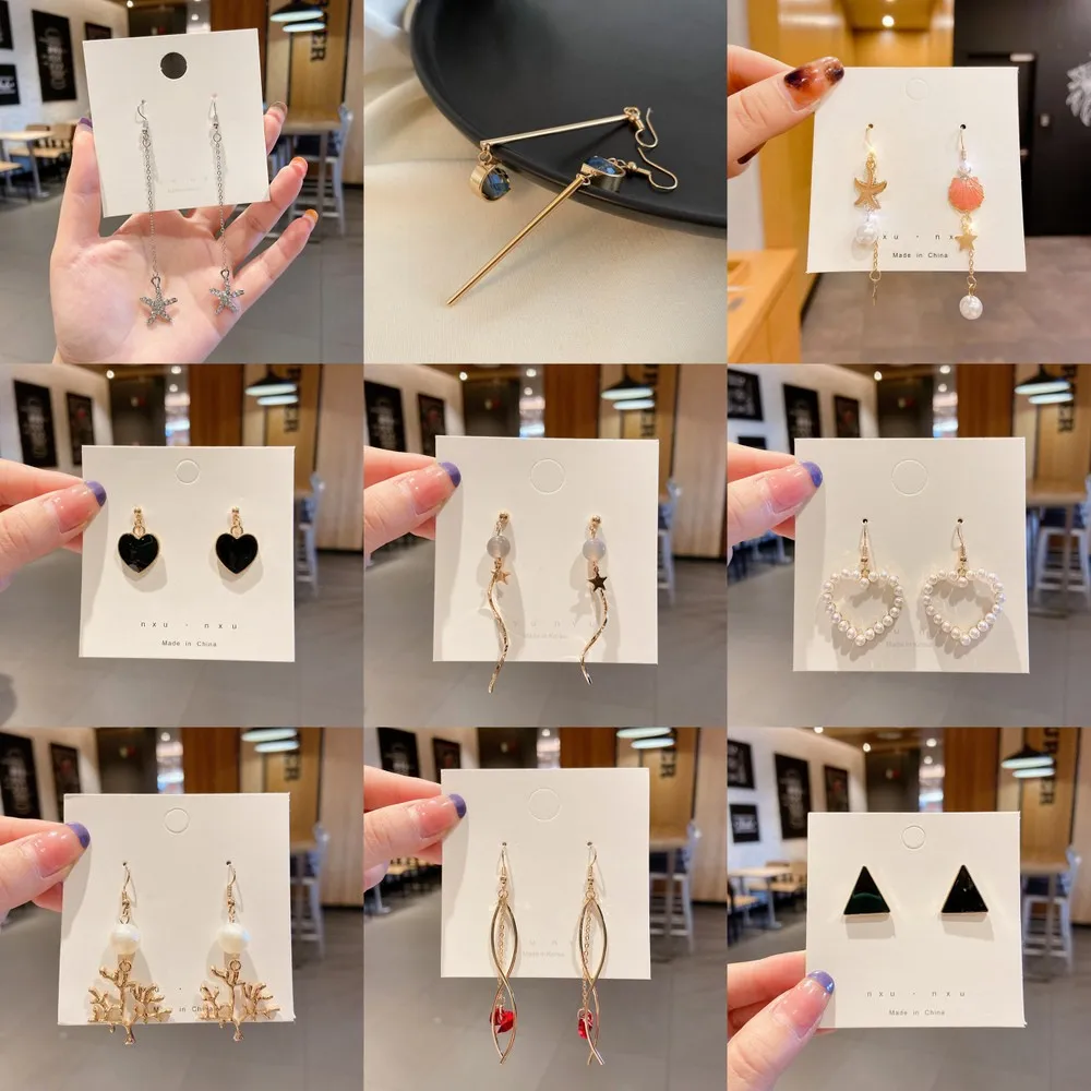 

Женские серьги с жемчугом, серьги с подвеской в стиле ins, 20 пар/лот, 2021