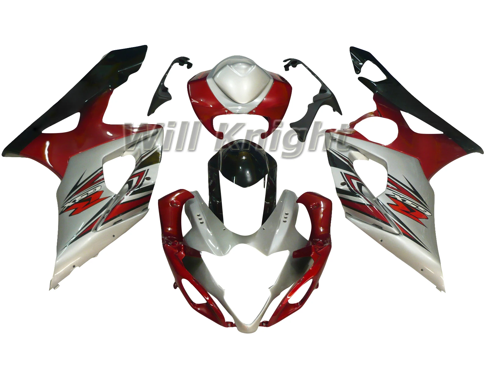 

For Suzuki GSXR1000 K5 2005 2006 ABS Injection Body Frame Fairing Kits White Red Black