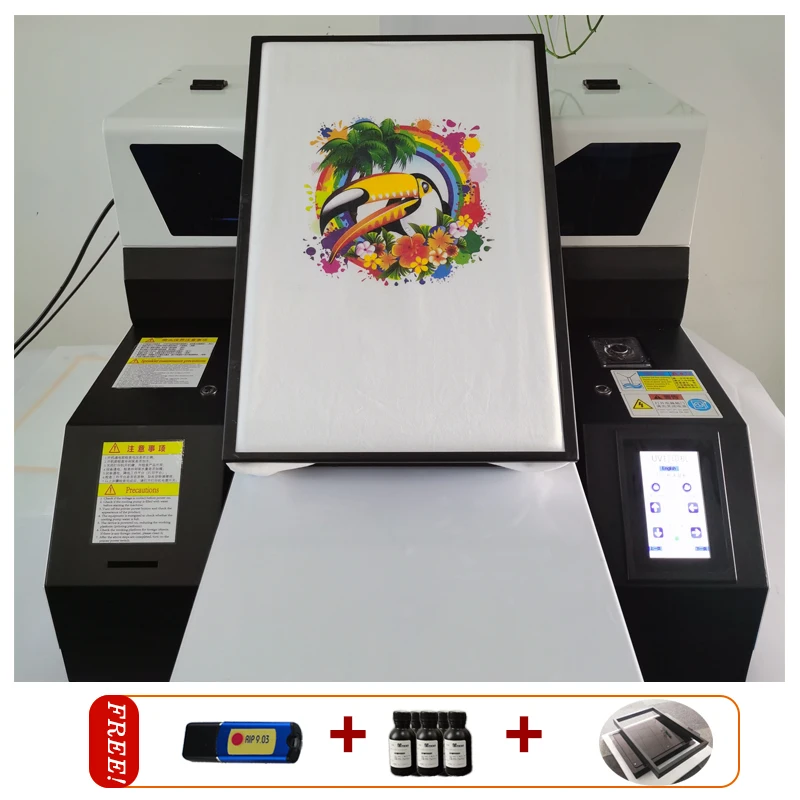 Многофункциональный Цифровой Струйный Принтер DTG принтер для футболок формат A3 A4