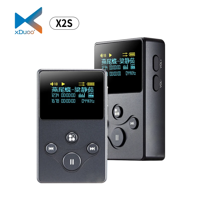 Портативный музыкальный плеер XDUOO X2S Hi-Res без потерь DSD128 24 бит 192 кГц 128 ГБ OLED