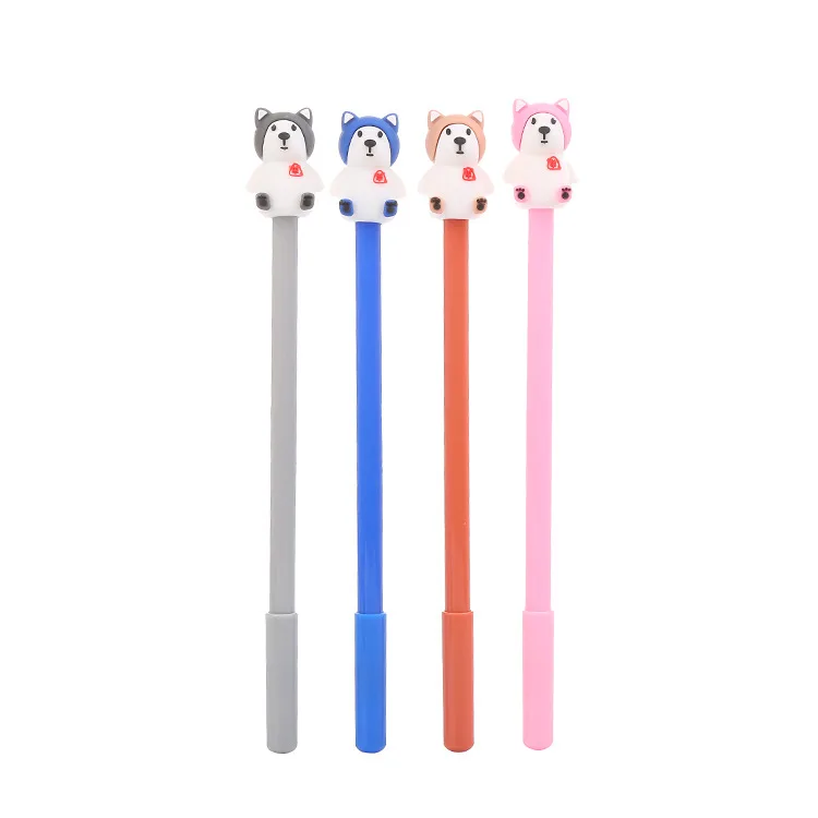 1 шт. Новые Креативные шариковые ручки с белым медведем симпатичная мягкая
