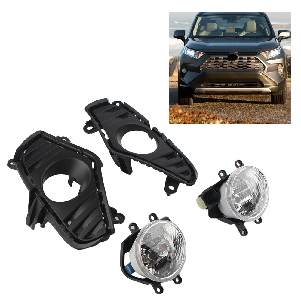 Противотуманные фары переднего бампера для Toyota RAV4 2018 2019 2020 LE XLE Hybird XSE/1