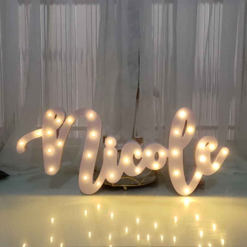 Up Night Grow Light Wall Decoration For Bedroom Wedding Ornaments Lights