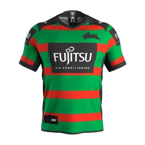 Футболка для регби из южной сиднеи RABBITOHS Размер: S-3XL напечатано на заказ имя номер качество идеальное - Цвет: 2018 HOME
