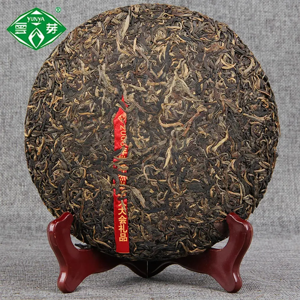 Puwen 2006 Yunya Raw Pu erh для мировой выдающейся китайской Шэн торт выдержанный чай 400