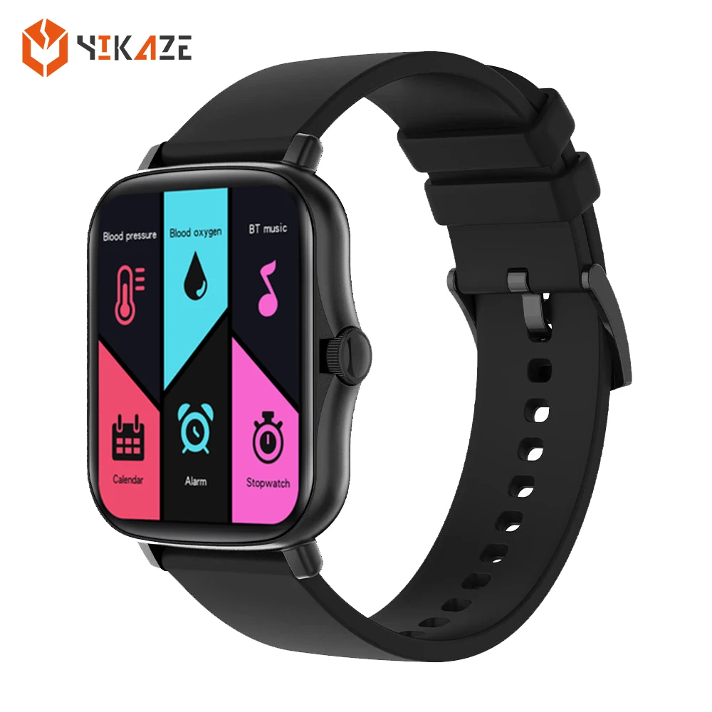 

2021 Смарт-часы для мужчин и женщин, умные водонепроницаемые спортивные часы с функцией фитнес-трекера, Android IOS PK P8 Plus