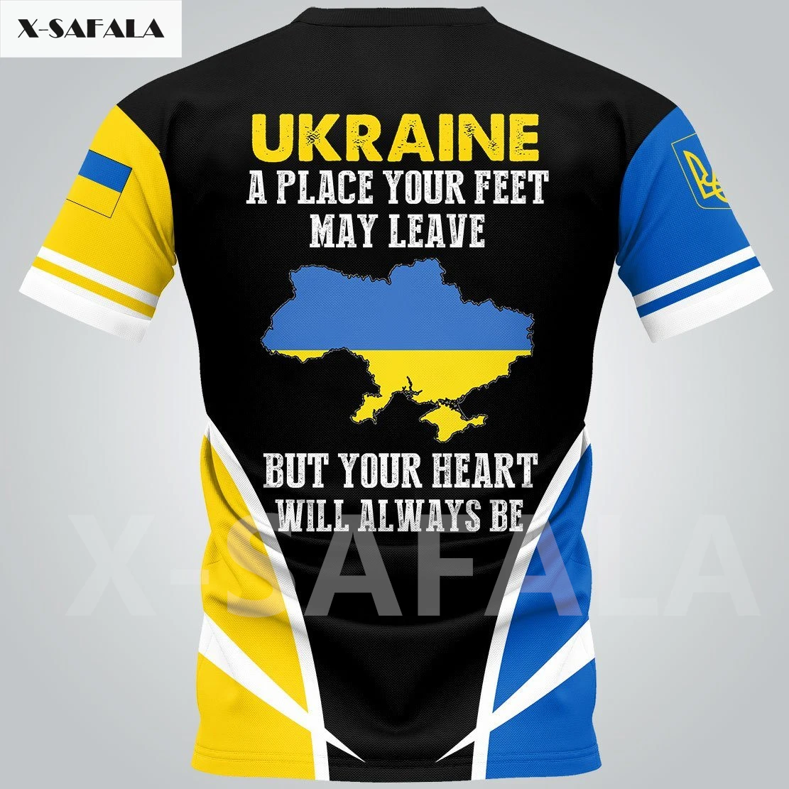 

Ukraine Australian USA Skull Country Emblem Map Flag 3D Fashion Over Printed Round Neck T Shirt Men Women Harajuku Casual Tee