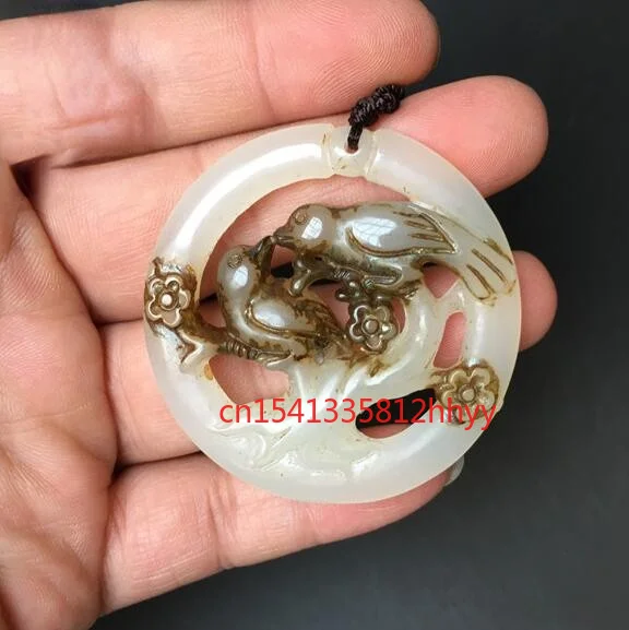 

Hot Selling Natural Vintage Old Jade Pendant Charm Jewellery Hand-Carved Pendant for Women Men Fashion Accessories