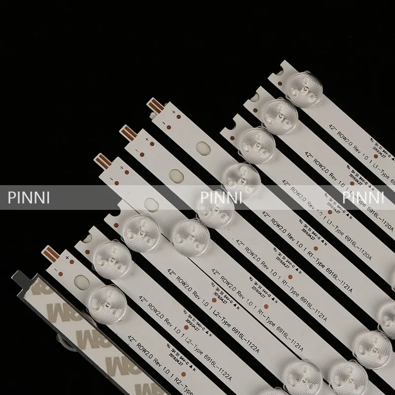 

100% 10 unids/loteLED para 42 "ROW2.1 REV0.0 6916L-1214A 1215A 1216A 1217A... 6916L-1412A 1413A 1414A 1415A