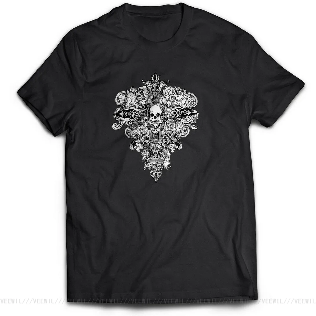 Death Metal ужас панк рок группы концерт в байкерском стиле форме единорога 2 футболки