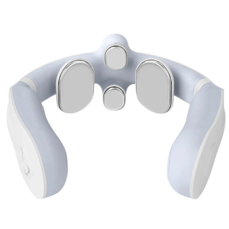 

Neck Massage Instrument Multifunctional Vibration Intelligent EMS Pulse Technology Remote Control Cervical Massager