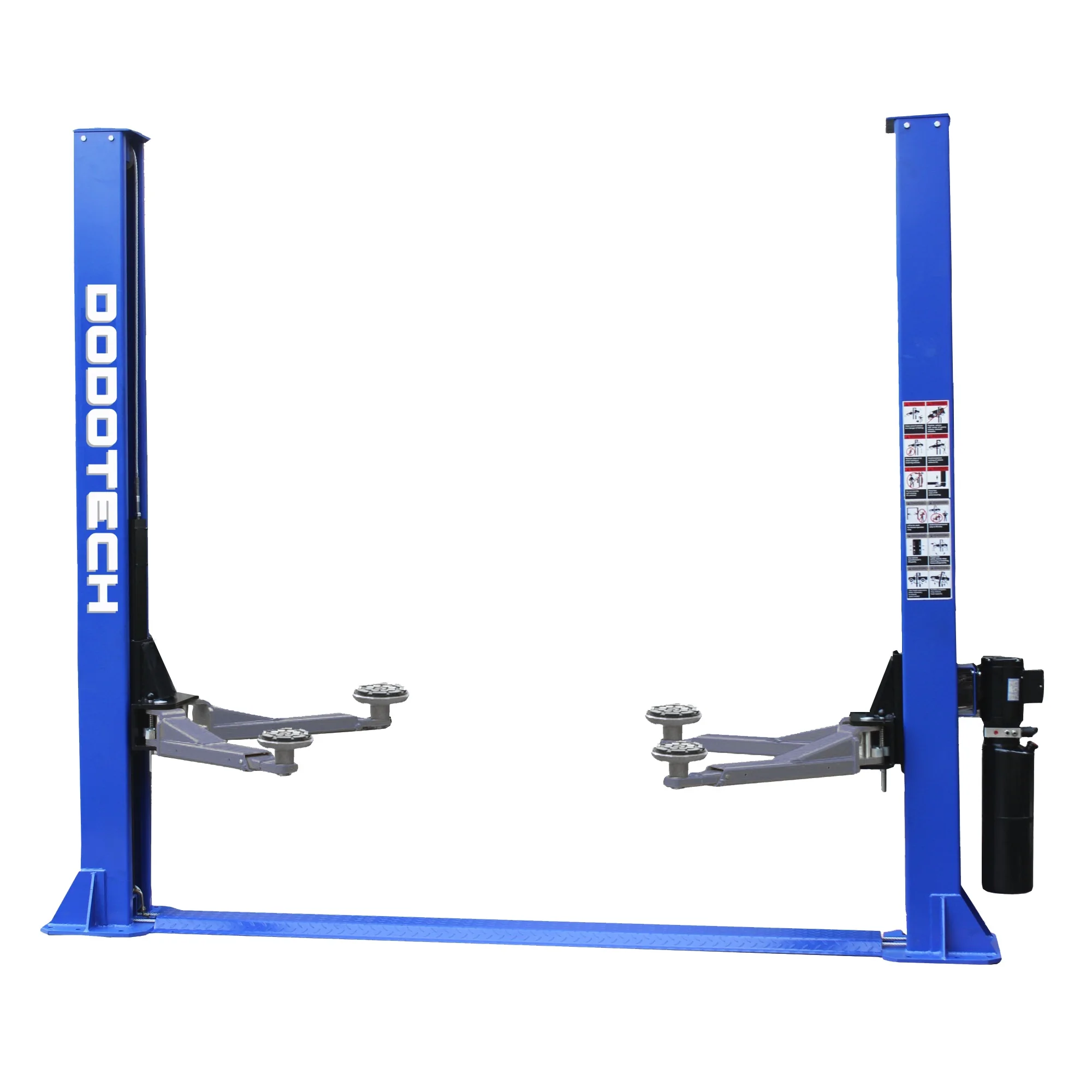 Автомобильный двухстоечный подъемник гаражный автомобильный напольный домофон