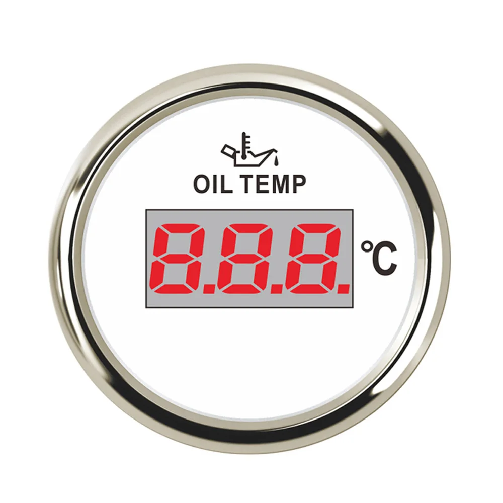 52 мм цифровой датчик температуры масла 50 ~ 150 градусов лодка автомобиль подходит