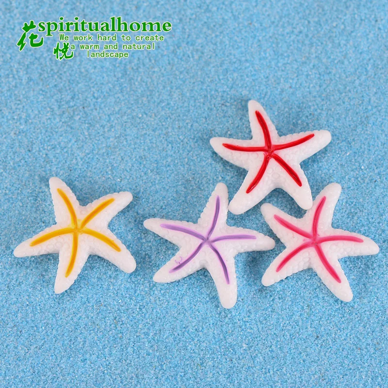 Красочная модель морской звезды дельфин морская рыба звезда маленькая статуя