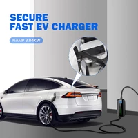 Type 1 Portable EV Charging Box Cable Switchable 1016A CEE Plug Electric Vehicle Car Charger S-A-E J1772 EVSE 2236KW 65m