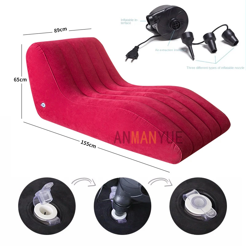 en Ucuz Modern şişme Kanepe Yetişkin Aşk Koltuğu Katlanabilir Seyahat Kamp Eğlence BedBeach Bahçe Açık Taşınabilir çekyat