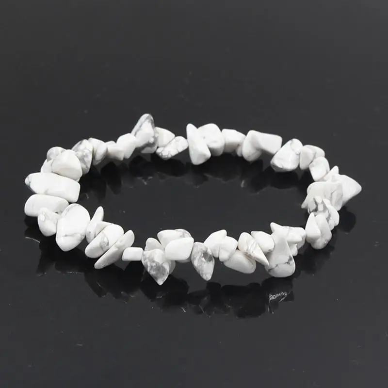 Feng Shui bracelets Crystal Bracelet Stretch Strand Healing Chakra Chips Quartz Crushed Women Q5G4 | Украшения и аксессуары