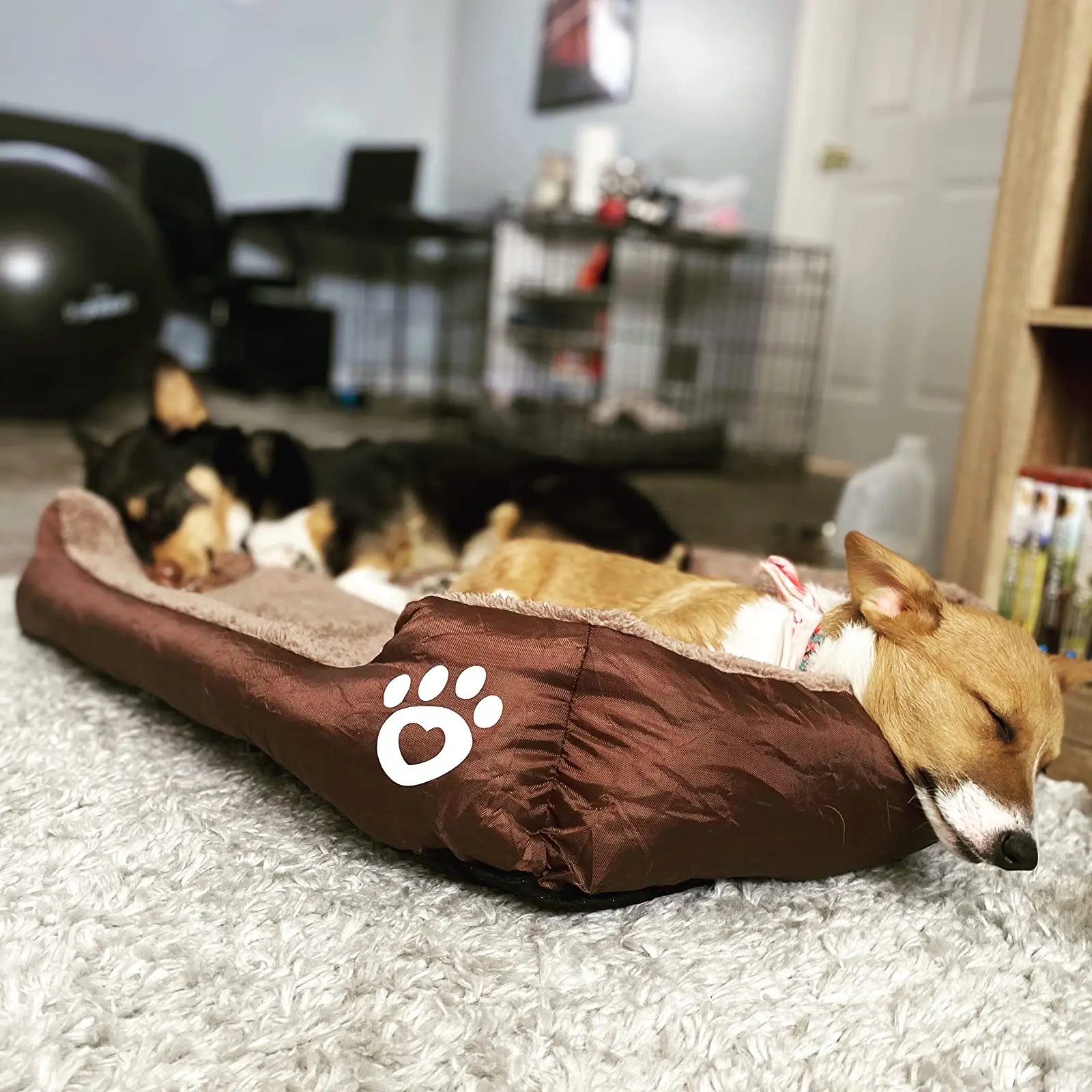 Мягкая флисовая подстилка для домашних питомцев удобная теплая