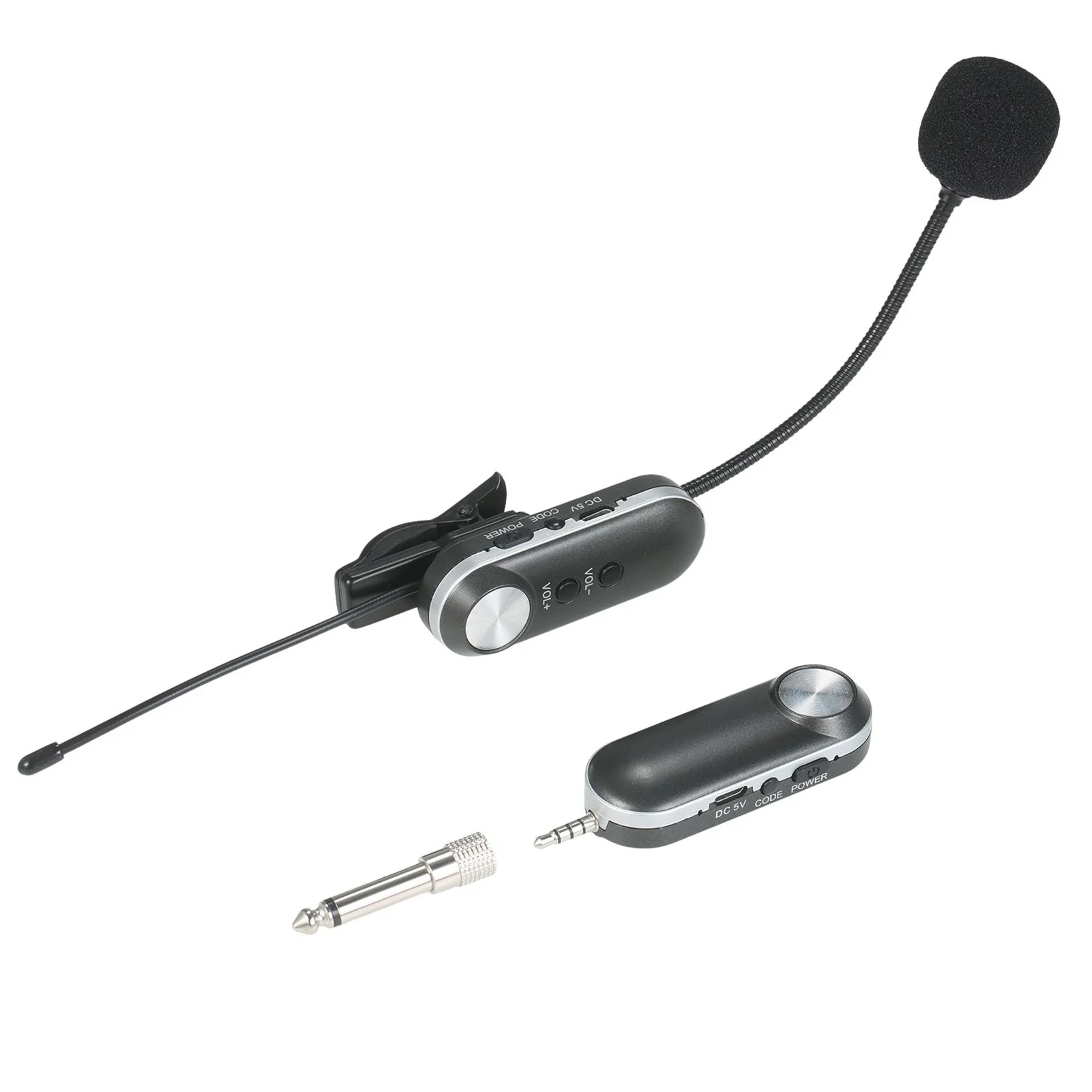 

Записывающий микрофон, беспроводная всенаправленная микрофонная система Hifi, приемник и передатчик для саксофона, трубы