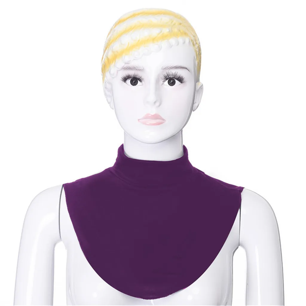 Женская и взрослая рубашка со съемным отворотом женская мусульманская водолазка