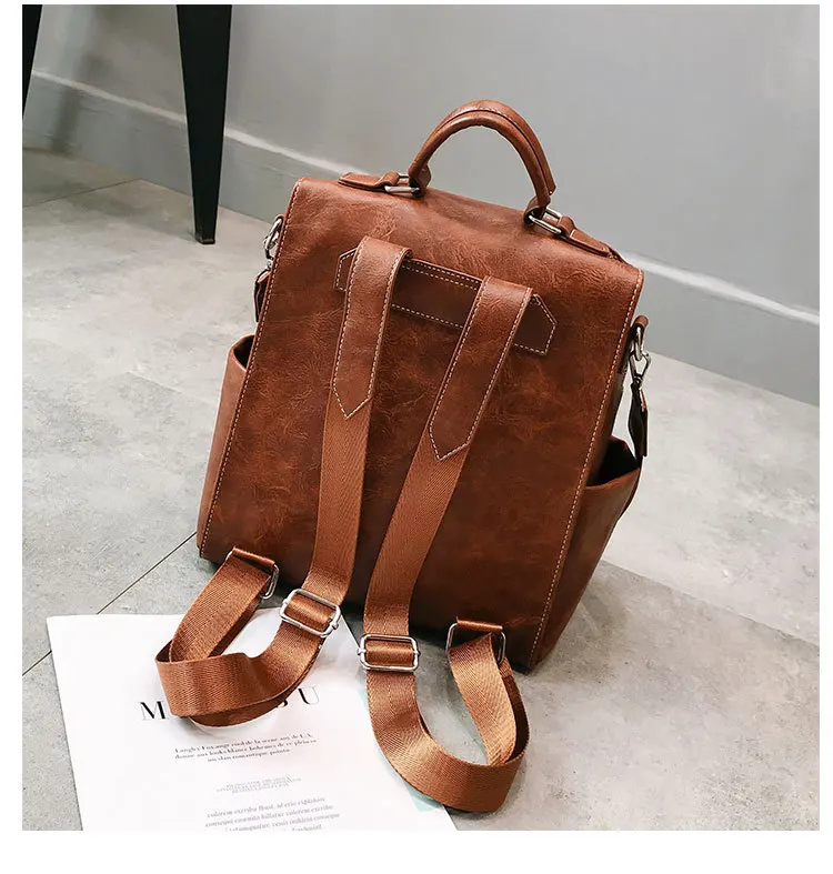 Mochila Feminina рюкзак кожаный школьный рюкзак для девочек плотная большой вместимости рюкзак для девочек функциональный рюкзак женская сумка
